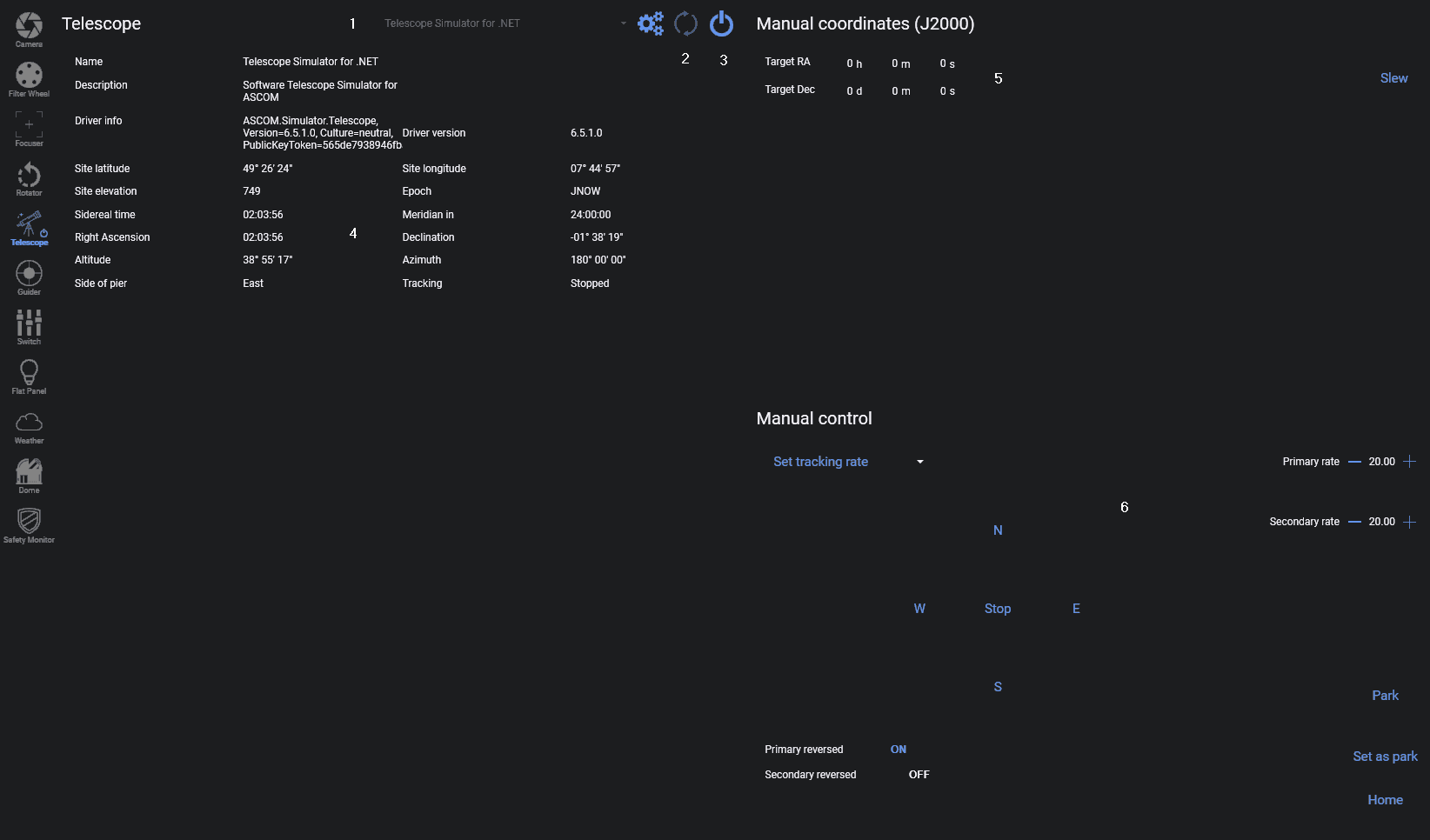 Telescope Connections