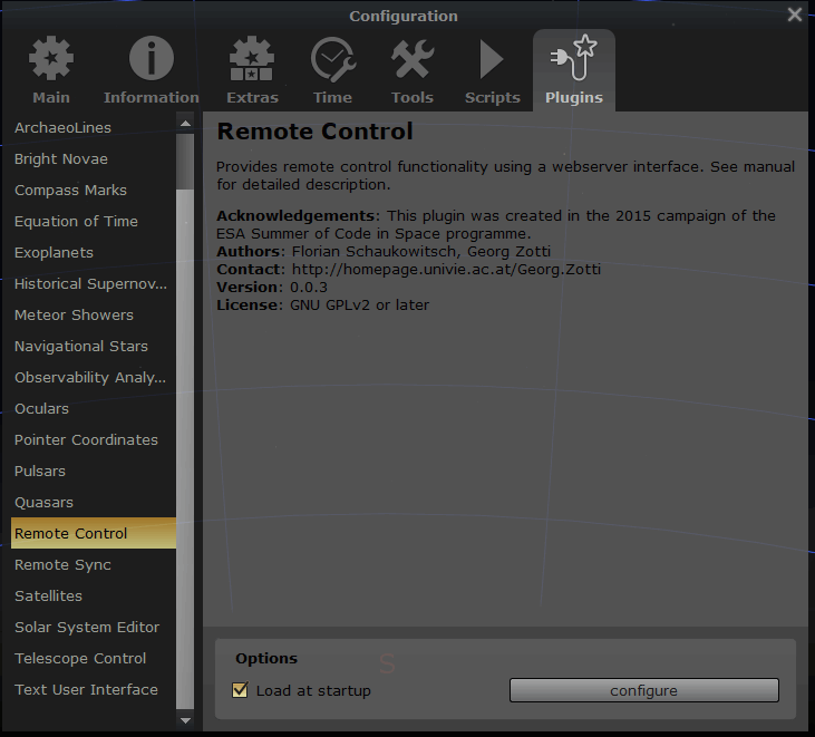 stellarium telescope control plugin download